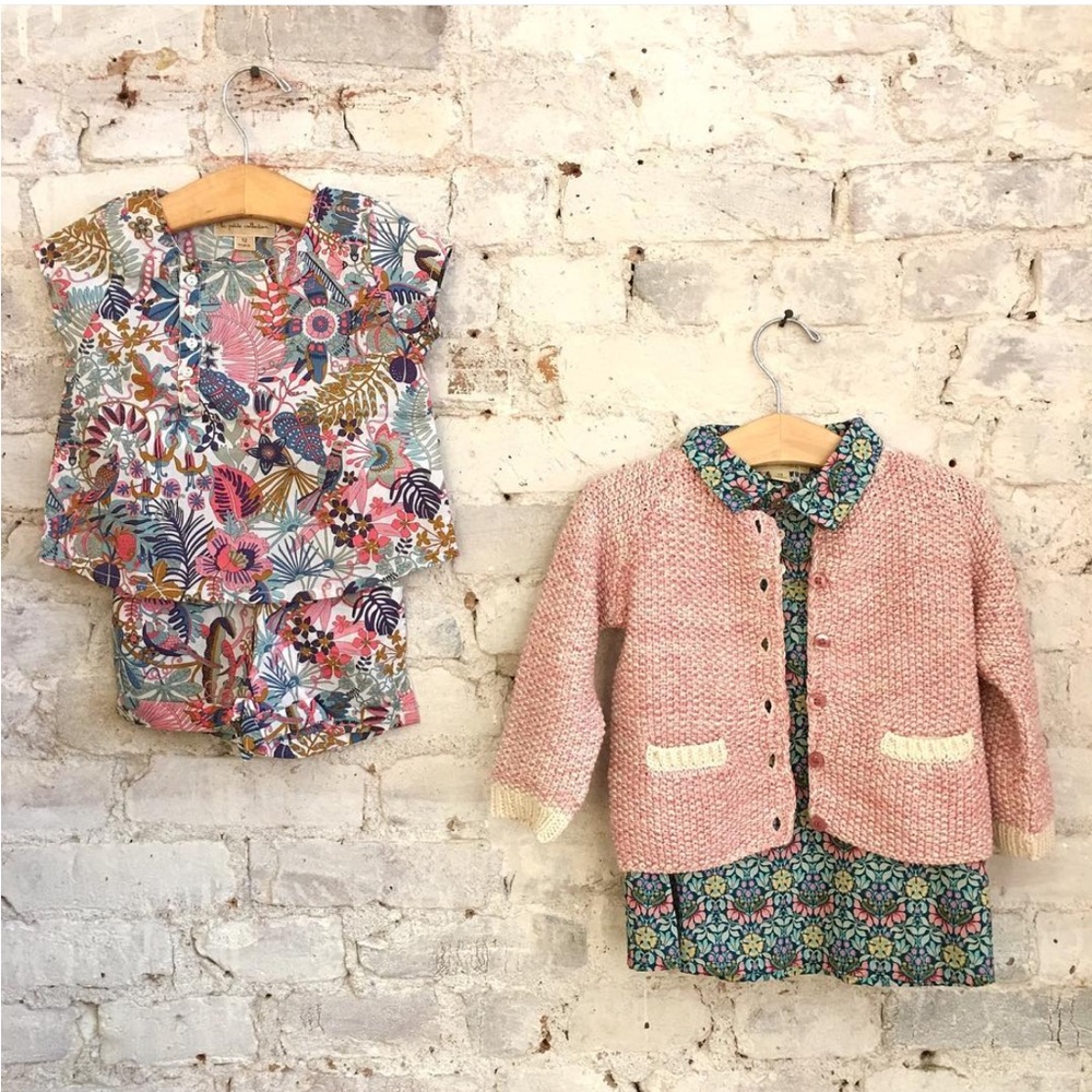 Kids Yellow Knit Sweater